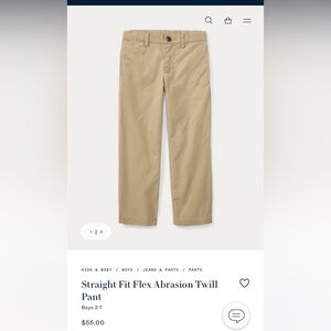 NWOTs Ralph Lauren Straight Fit Flex Abrasion Twill Pant